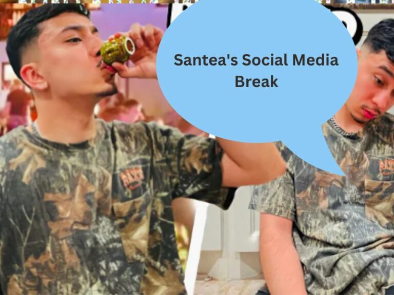Santea’s Social Media Break: Controversy and Curiosity