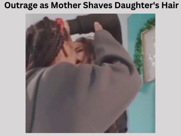 Outrage as Mother Shaves Daughter’s Hair