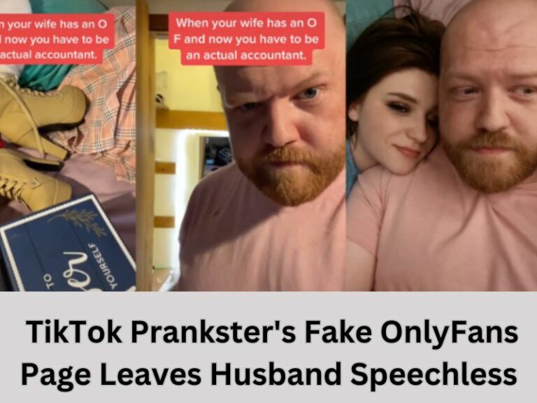 TikTok Prankster’s Fake OnlyFans Page Leaves Husband Speechless